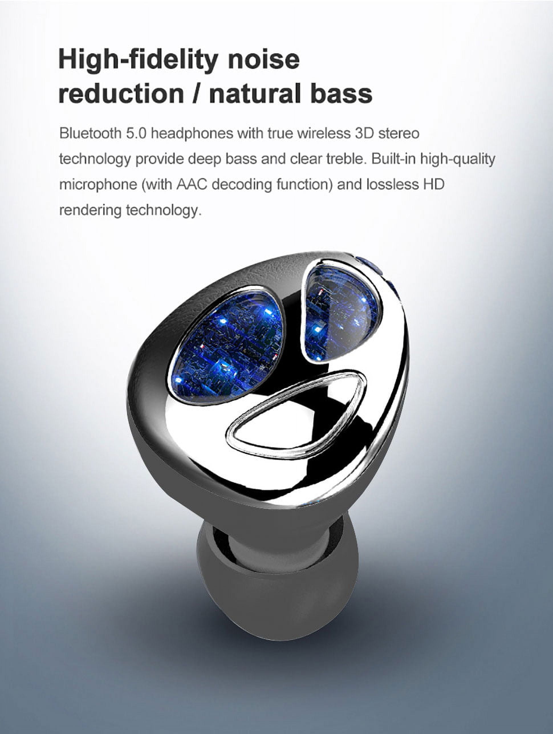 Wireless In-Ear Earbuds for Men Women,Bluetooth 5.0 Bass Boost TWS Earphones IPX5 Waterproof,32-Hour Play Time Smart Touch Headset Earbuds