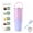 Purple Pink Gradient, variant on Upgraded Gradient 304 Stainless Steel Insulated Water Bottle Large Capacity Portable Sports Cup for Camping Office Gym Holiday Gift