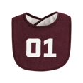 thumbnail image 5 of Hudson Baby Machine Washable and Absorbent Cotton Baby Bib, Football, 5 of 12