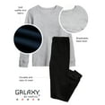 thumbnail image 2 of Galaxy by Harvic Boys Thermal Set - 6 Piece Waffle Knit Thermal Shirt & Boys Long Underwear (2T-16), 2 of 7