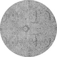 thumbnail image 1 of Ahgly Company Indoor Round Oriental Gray Traditional Area Rugs, 3' Round, 1 of 4