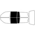 thumbnail image 2 of Rvinyl Window Tint Kit Compatible with Toyota Land Cruiser 1998-2007 - Back Precut Kit - 5%, 2 of 8
