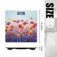 thumbnail image 2 of Bathroom Scale, Highly Accurate Digital Body Scale,Precisely Measures Weight up to 400 lbs-Vibrant Wildflowers In Field Of Flowers, 2 of 4