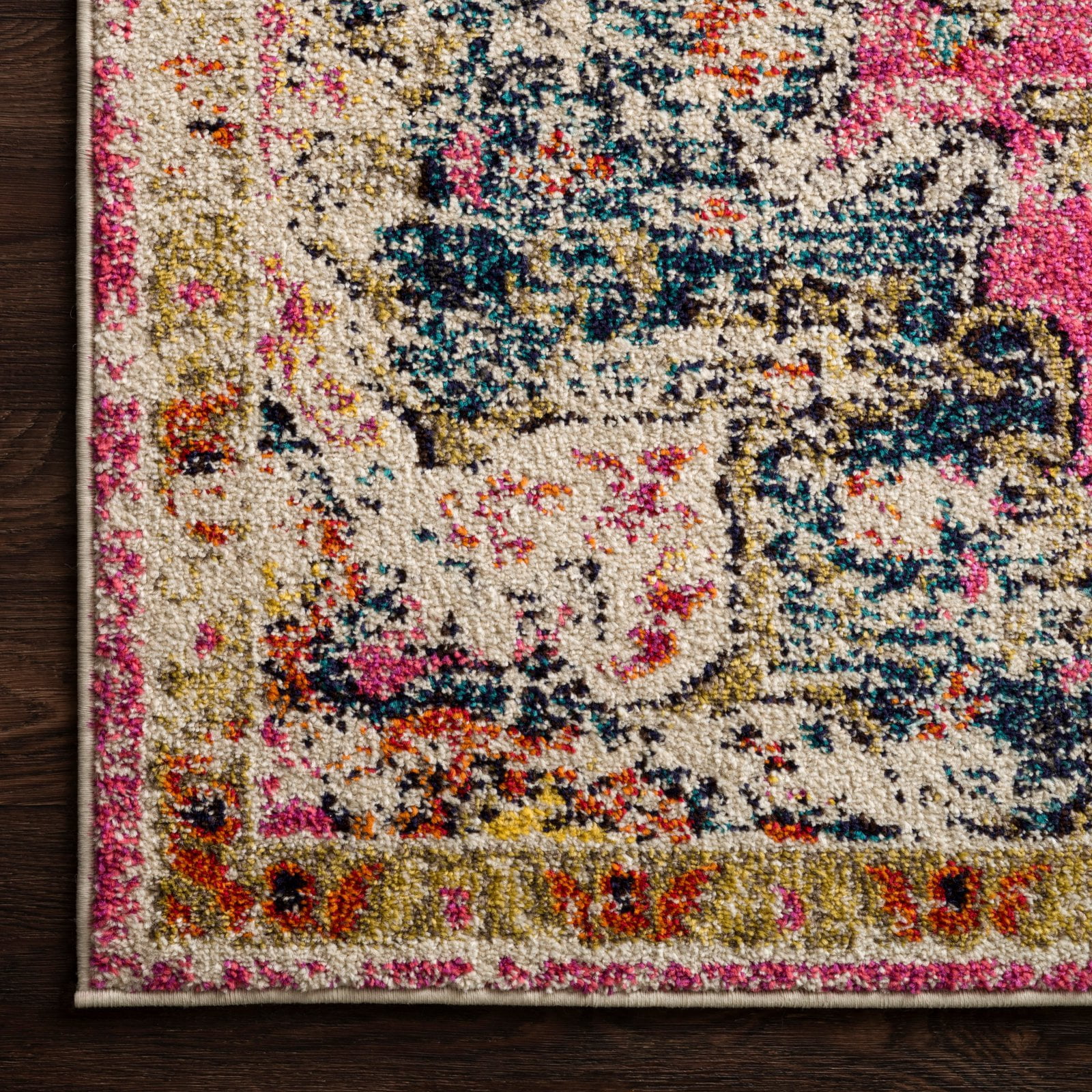 Loloi II Nadia Abstract Blue / Midnight Area Rug