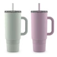thumbnail image 2 of KEDUDES 40 oz Insulated Stainless Steel Tumbler (Set of 2), 2 of 10