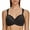 Black-Lace, variant on MELENECA Women's Floral Lace Non-Padded Minimizer Full coverage Underwire Bra Beige-Lace 48B