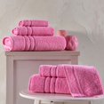 thumbnail image 4 of Hawmam Linen Pink Towels Set | 6-Piece 100% Turkish Cotton | 2 Bath Towels, 2 Hand Towels, 2 Washcloths | Soft, Plush, Fluffy, Quickdry, Super Absorbent | Hotel Quality, Spa, Gym, Dorm, Eco Friendly, 4 of 5