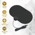 onn. Indoor DualColor Amplified Antenna, 50 Mile Range