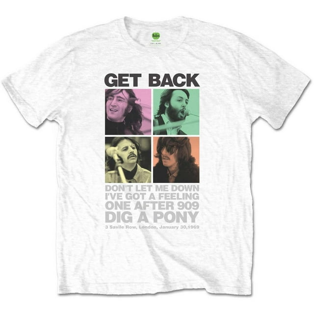 The Beatles Adult 3 Savile Row Cotton T-Shirt