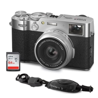 Fujifilm X100V Compact 26.1MP 4K Digital Camera with WiFi