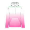 thumbnail image 3 of guisaled Mens Hooded Sweatshirts Gradient Color Running Workout Baggy Hoodies with Pocket Casual Loose Pullover Fall Pullover, 3 of 5