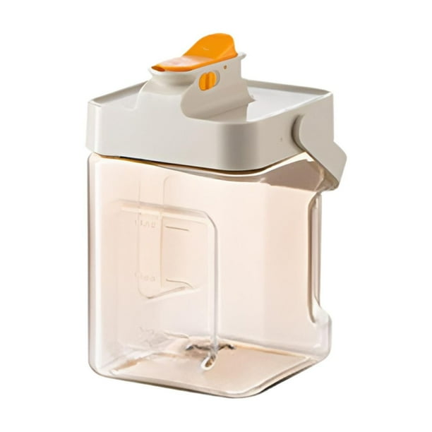 Hervidor de agua fría con tapa, dispensador de bebidas para el refrigerador, grande de 2.3 Blanco