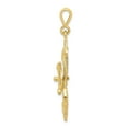 thumbnail image 2 of 10K Yellow Gold Charm Pendant Themed 45 mm 26 Anchor, 2 of 3