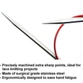thumbnail image 4 of Agujas de tejer circulares ChiaoGoo Red Lace 81 cm, tamaño 4, 4 of 7