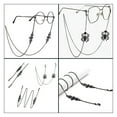 thumbnail image 2 of Eyeglass Chain Holder Cord For Women Halloween Glasses Chain Dark Bat Cord Strap Eyeglasses Cord Holder, 2 of 8
