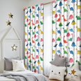 thumbnail image 5 of Blackout Kids Curtains,Colorful Dinosaur Assortment Pattern Childrens Insulated Curtains Set Of 2,Bedroom Essentials,Toddler Room Decor 52"x84", 5 of 5