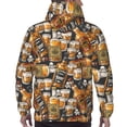 thumbnail image 7 of Uemuo Vintage Bottles Pattern Men's Hoodie - Casual Pullover Hoodie with Kangaroo Pocket, Stylish Hooded Sweatshirt for Everyday Wear-XX-Large, 7 of 7