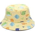 thumbnail image 1 of Sombreros de cubo impresos de ballena de tiburón azul de verano para hombres mujeres sombrero de playa de sombrero solar de ala ancha (10 #) oso de fresa Electrónica, 1 of 7