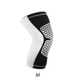 thumbnail image 4 of Knee Compression Sleeve Brace Anti-Injury Protector for Basketball compression support sport Running Fitness Sports,White,M,295mm, 4 of 9