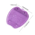 thumbnail image 3 of Tuvgenk Bathroom Mat Rugs Waterproof Purple Bathroom Floor Rugs with Suction Non-Slip Quick Dry Small, 3 of 8