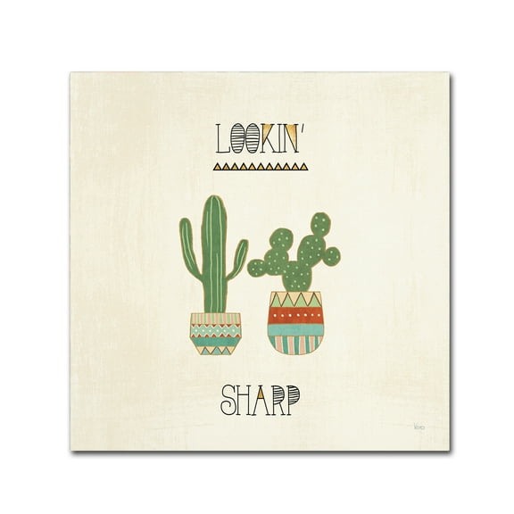 Trademark Fine Art 'Southwest Geo IX' Canvas Art by Veronique Charron