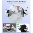 thumbnail image 2 of Adjustable Head Strap with 7500mAh Battery Pack for Meta/Oculus Quest 2/3, White, 2 of 8