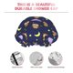 thumbnail image 4 of Cartoon Owl Pattern Shower Cap For Women Girls Adjustable Double Layers Bathing Shower Hat Hair Protector For All Long Hair Lengths, 4 of 5
