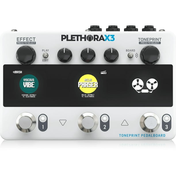 Procesador multiefectos TC Electronic Plethora X3 Blanco