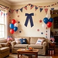 thumbnail image 4 of Patriotic American Flag Star & Stripe Bows,4th of July Red White Blue Bows for Independence Day Front Door,Wall,Wreaths,Gift Boxes,Holiday Party Decor, 4 of 6