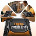 thumbnail image 2 of for Samsung Galaxy Tab S8 Plus/S7 FE/S7+ Plus Case 12.4 inch, 360 Rotating Shockproof Cover with Stand, Handle, Shoulder Strap, Black, 2 of 5