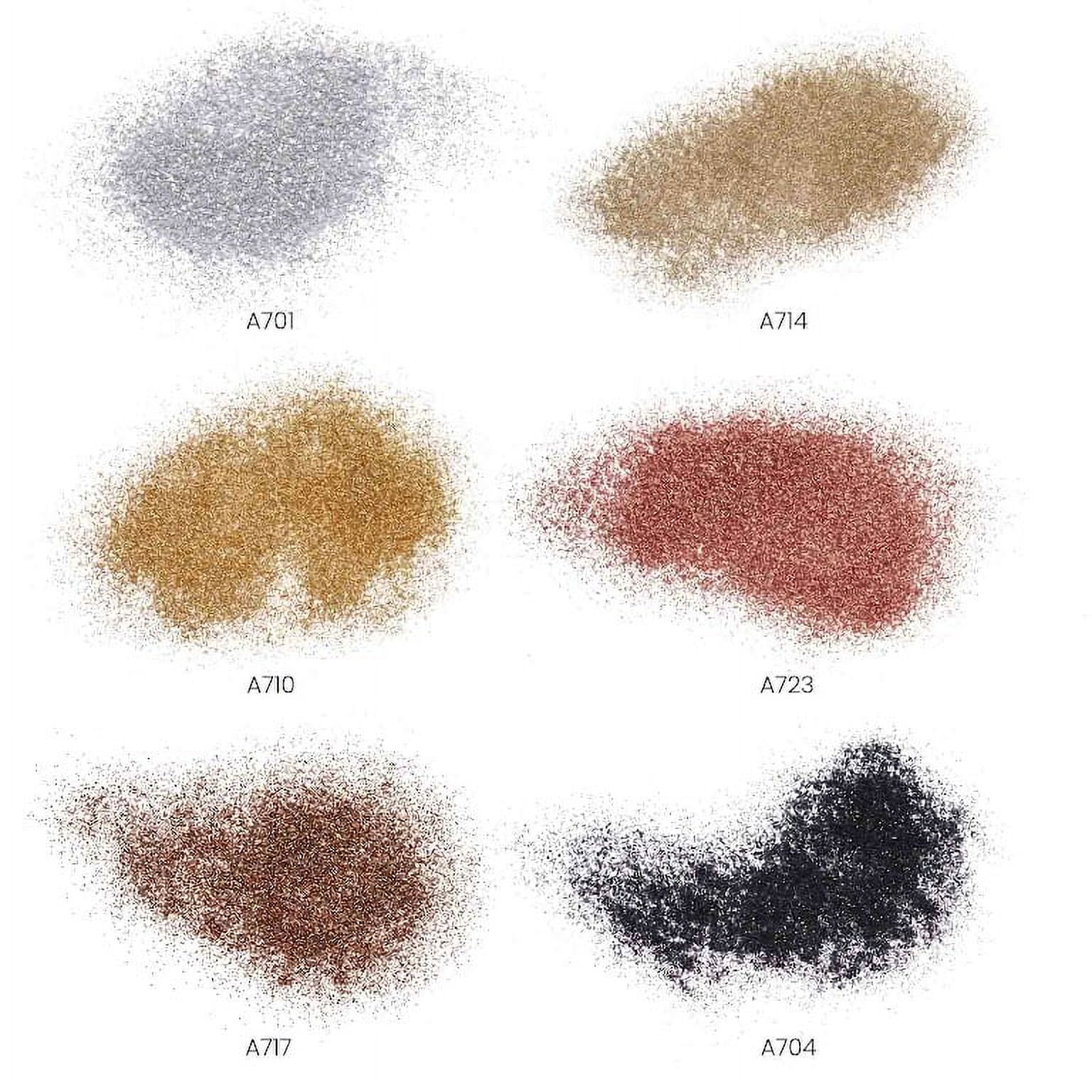 Arteza Fine Glitter, 1.5oz, Metallic Colors - 6 Pack