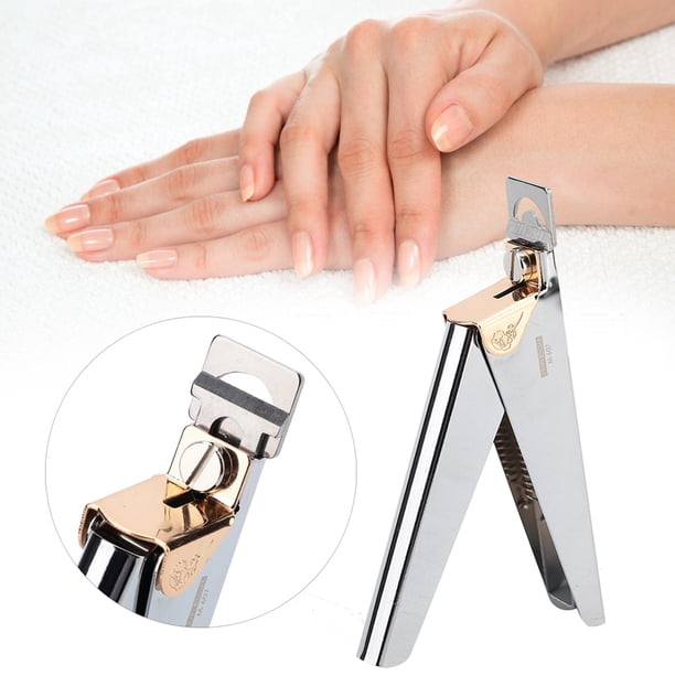 Cortaúñas, cortador profesional de uñas postizas en forma de U, cortador de uñas para manicura, mayor durabilidad