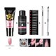 thumbnail image 2 of Juego de manicura 15ml Pegamento para uñas Moldes para uñas Terapia Pluma Acero yeacher pegamento de uñas, 2 of 7