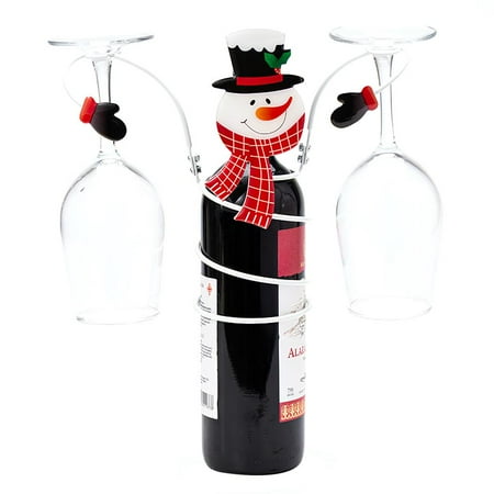 

Creative Christmas Wine Glass Holder Wine Glass Holder Snowman Christmas Elderly Wine Glass Holder Holiday Atmosphere Decoration