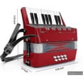 thumbnail image 3 of Button accordion 10-key control accordion includes 3 valves Easy to play Lightweight and environment20240603, 3 of 5