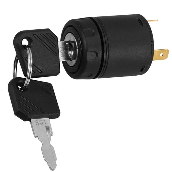 FRCOLOR  Ignition Key Switch Battery Isolator Scooter Door Starter Power Supply