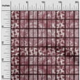 thumbnail image 2 of oneOone Cotton Flex Maroon Fabric Houndstooth Sewing Craft Projects Fabric Prints By Yard 40 Inch Wide, 2 of 4