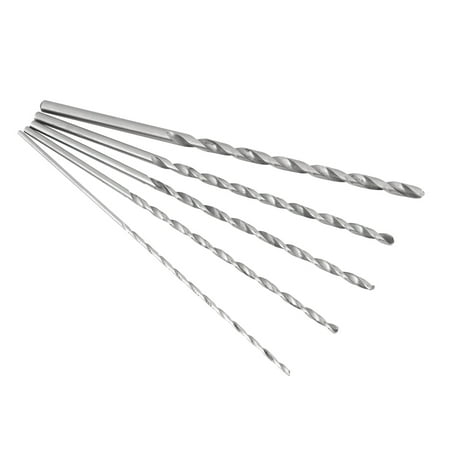 

Straight Shank Twist Drill Extra Long High-speed Steel Straight Shank Twist Drill Bit Tool 2/3/3.5/4/5mm For for Plastic Copper Aluminum Stainless Steel Wood