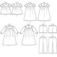 thumbnail image 2 of McCall's Sewing Pattern 6831 Children's Tops, Gowns, Short & Pants, 2 of 6
