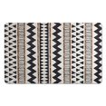 thumbnail image 1 of Stunning 20x32 in Boho Bathroom Runner Rug - Moroccan Geometric Design, Non-Slip. Soft & Machine-Washable Long Bath Mat Perfect for Bathtub, Sink, Shower. A Chic Farmhouse Addition for Any Bathroom!, 1 of 5
