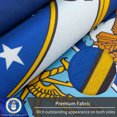 thumbnail image 5 of DANF Military Flag for US Air Force USAF Double Sided 3 Ply 3x5 Outdoor Banner, Heavy Duty Double Stitched Vivid Color Decoration with Brass Grommets, 5 of 6
