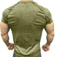 thumbnail image 3 of Running Shirts for Men Lightweigh Quick Dry Performance T-Shirt Moisture-Wicking Athletic Tee for Gym Workout Training, 3 of 5