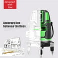 thumbnail image 2 of 5 Lignes Niveau Laser Auto-Nivelant 360 Rotatif Horizontal Croisé Vertical Vert Ligne de Laser, 2 of 9