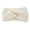 White, variant on Soft Stretch Ear Warmer Headband Women Winter Cable Knit Headbands Hairbands, Black