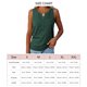 thumbnail image 4 of Camisetas sin mangas con cuello en V camisetas sin mangas para mujer camisa delgada cuello en V sin mangas camiseta sin mangas color sólido casual ajuste holgado ANGGREK Otros, 4 of 4