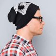 thumbnail image 4 of Haobase Skull Seamless Scarf Bandanas Face- 2pcs Black, 4 of 6