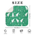 thumbnail image 4 of Green Christmas Tree Pattern Dish Drying Mat for Kitchen 1 Pack, Ultra Absorbent Microfiber Dishes Drainer Mats,16x18in(41x46cm), 4 of 6