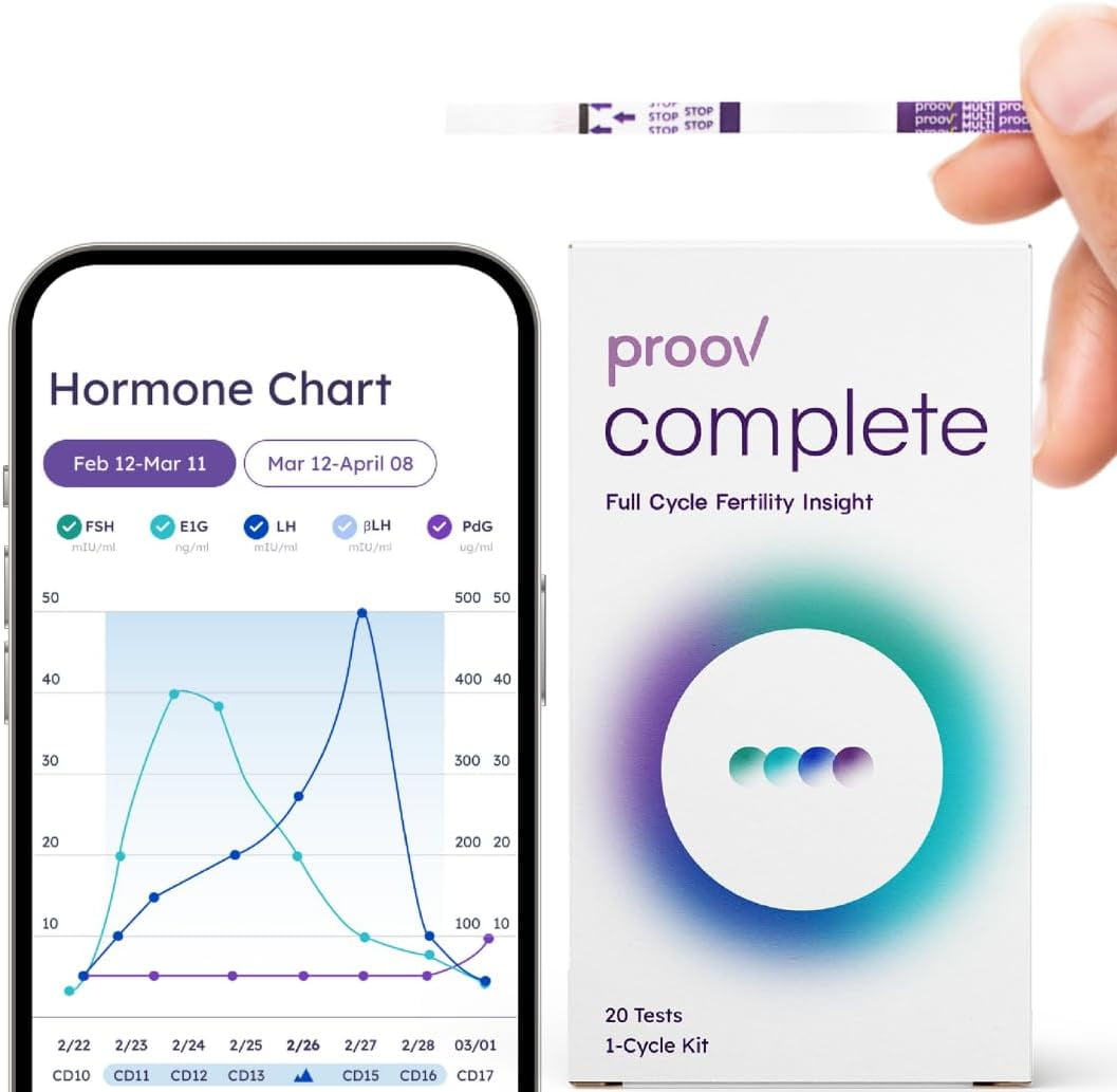 Proov Confirm PdG Home Kit - Rapid Urine Test Strip for