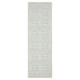 thumbnail image 3 of SAFAVIEH Cambridge Leslie Geometric Wool Runner Rug, Light Pink/Ivory, 2'6" x 10', 3 of 10