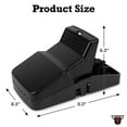 thumbnail image 4 of TwinTwinTech Extra Large Jaws Reusable Rat Snap Traps, Touch-Free, 8 Pack, 4 of 8
